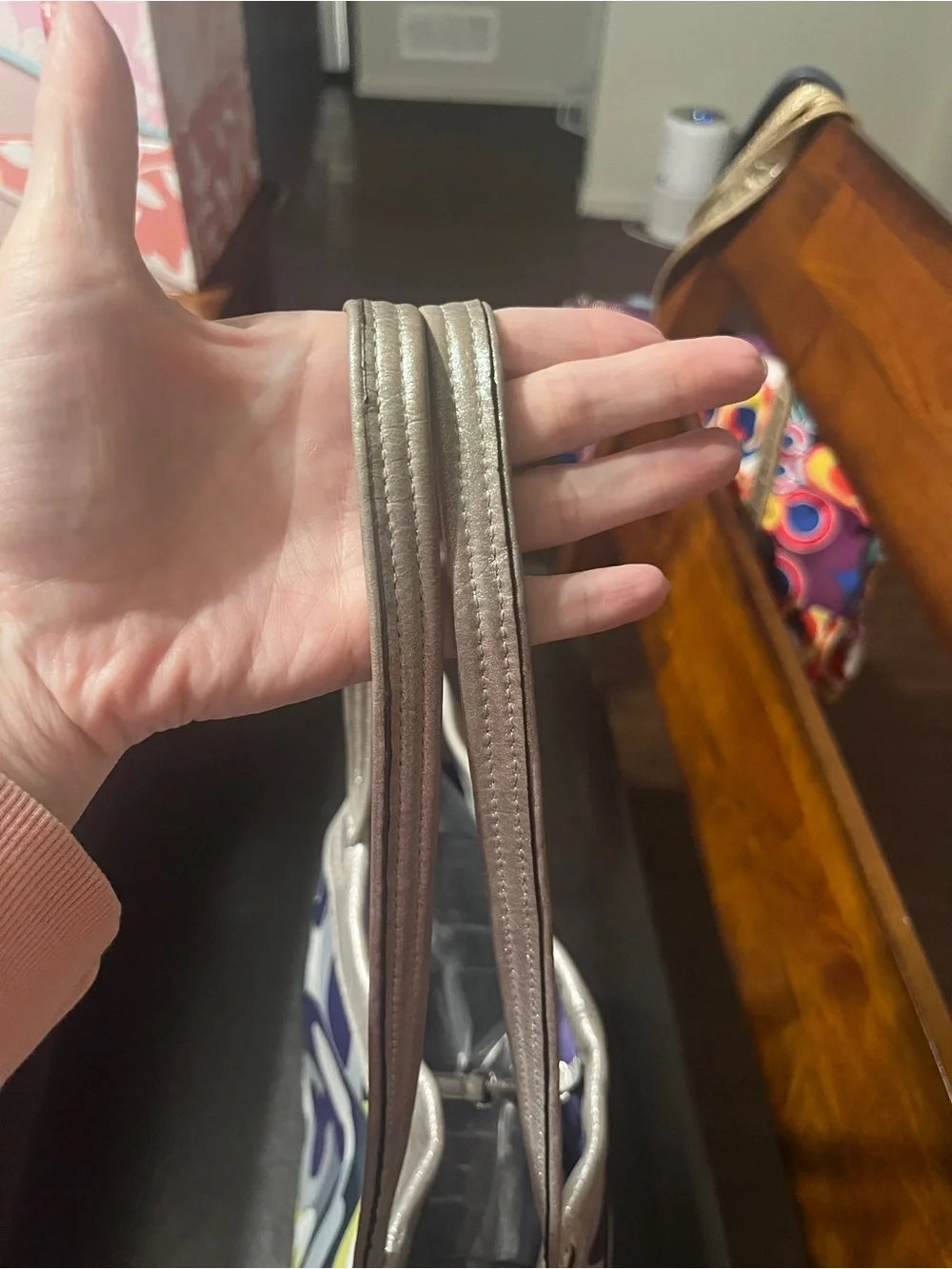 Authentic Coach 2010 Juliet Op Art Tote bag